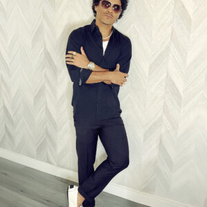 Bruno Black with Pearls 1